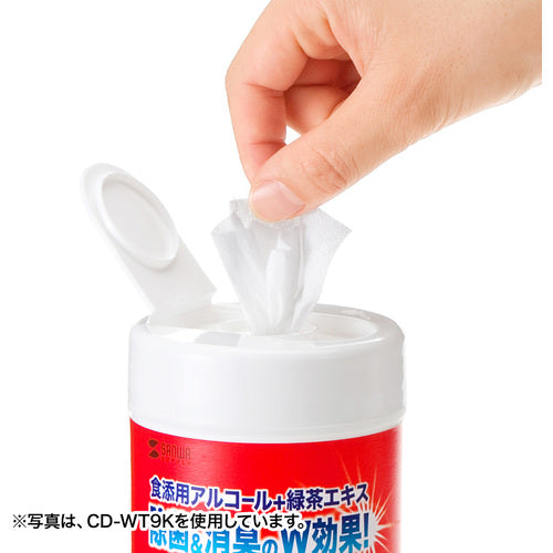 SANWA 웨트 티슈(제균용) CD-WT9KL 1 S
