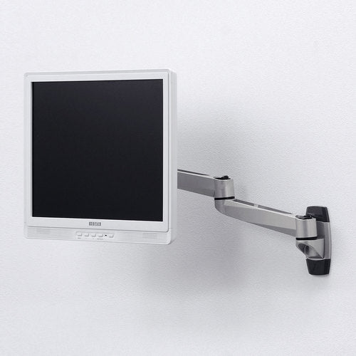 SANWA Horizontal Multi-Joint LCD Monitor Arm (for Wall Mount) CR-LA1001N 1 unit