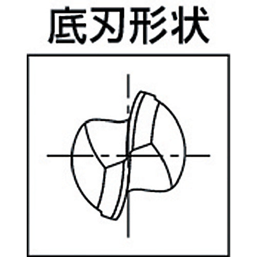 OSG 엔드밀 80766 EBD-R0.8 1개