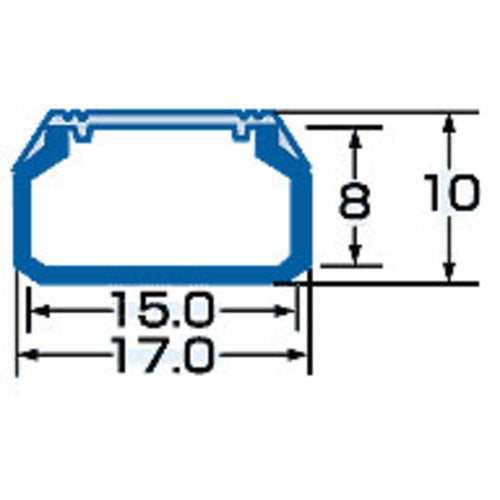 SANWA Cable Cover (Square, White) CA-KK17 1 piece