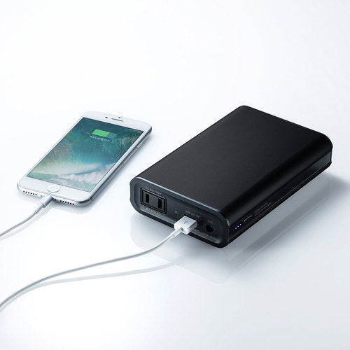 SANWA Mobile Battery (AC/USB output compatible) BTL-RDC14 1 piece