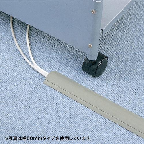 SANWA Cable Cover (Gray, 1m) CA-R90GY 1 piece