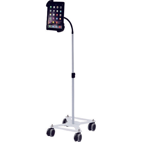 ＳＡＮＷＡ　ｉＰａｄ・タブレット用キャスター付きスタンド　CR-LASTTAB16W　1 台