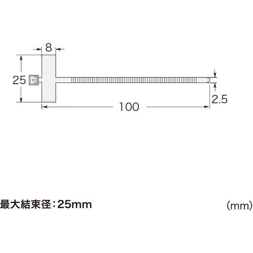 SANWA Marker Tie CA-TM100N 1 S