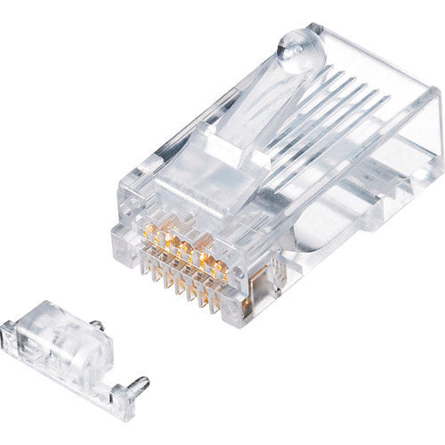 ＳＡＮＷＡ　カテゴリ６Ａ　ＲＪ−４５コネクタ（単線用）　ADT-6ARJ-10　1 Ｓ