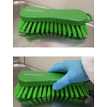 BURRTEC Barcute Plus Hand Scrub Brush, Green, BCP-SBG, HACCP Compliant, 69150635, 1 pc