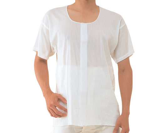 원터치 속옷 앞 열림 반소매 신사용 / CH-1 M 화이트 1장