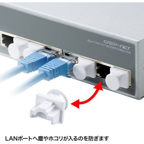 ＳＡＮＷＡ　ＲＪ−４５ダストカバー　ADT-RJDST2　1 Ｓ