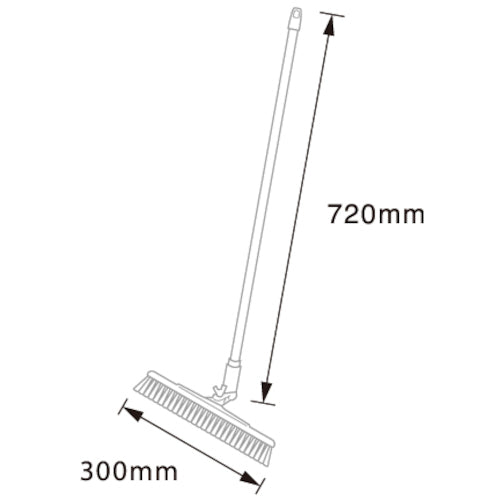 ＢＵＲＲＴＥＣ　バーキュートプラス　衛生管理用ほうき　クネットタイプ短柄　ソフト青５　ＢＣＰ３０ＫＴ−ＢＨ６０ＳＢ　５Ｐ　63112205　1 箱