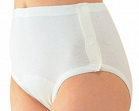 원터치 속옷 여성용 반바지 양옆 아래 열림 / No.57 LL 오프 화이트 1장