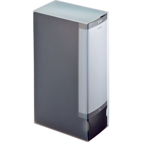 SANWA DVD·CD 파일 케이스(96장 수납·블랙) FCD-FL96BK 1개