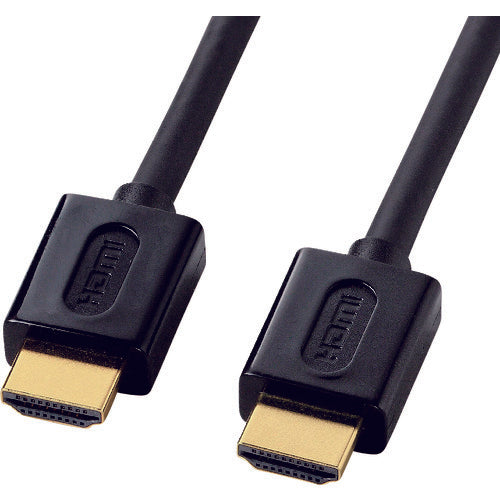 SANWA Ethernet compatible high speed HDMI cable (black, 1m) KM-HD20-10DBK 1 piece