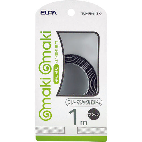 ELPA Free Magic Band Black TUH-FM01(BK) 1 piece