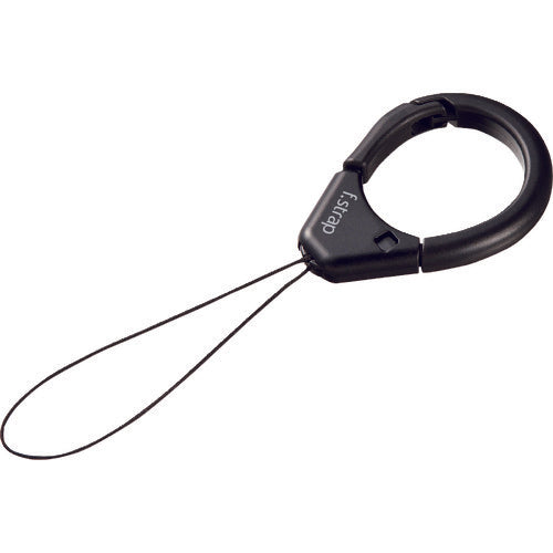 SANWA Finger Strap (Black) DG-ST37BK 1 piece