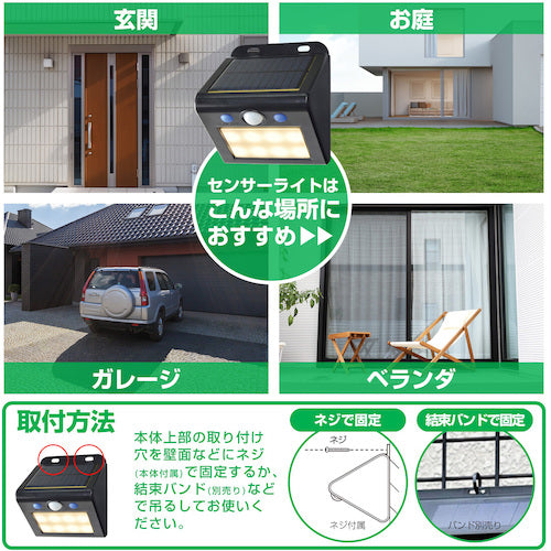 ELPA LED Sensor Wall Light ESL-K101SL(L) 1 piece