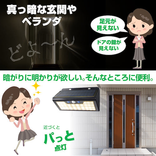 ELPA LED 센서 월라이트 ESL-K411SL(L) 1개