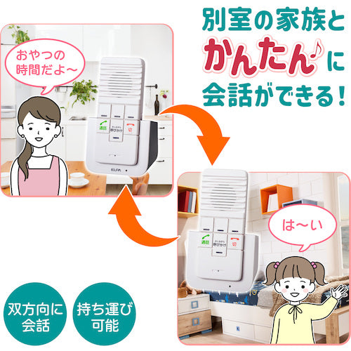 ELPA DECT wireless intercom WIP-5150SET 1 unit