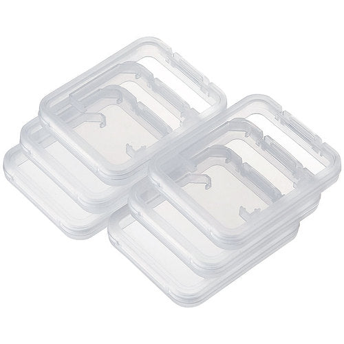 SANWA 메모리 카드 클리어 케이스(SD용・30개 세트) FC-MMC10SD-30 1 S