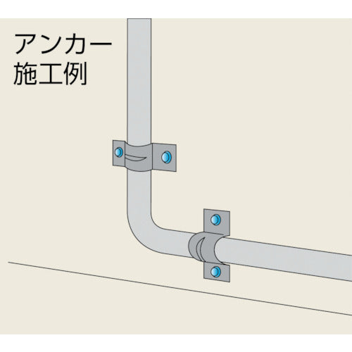 ＴＲＵＳＣＯ　オールアンカーＴタイプ　スチール　４Ｘ２０　１４本入　（コンクリート用アンカー／芯棒打込み式）　T-420BT　1 PK