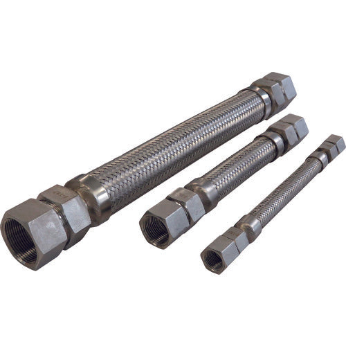 Tofle FTAP Welded Flexible Pipe with Cap Nut, Stainless Steel Female x Female, 15AX300L, FTAP-7015-300-FF, 1 Piece