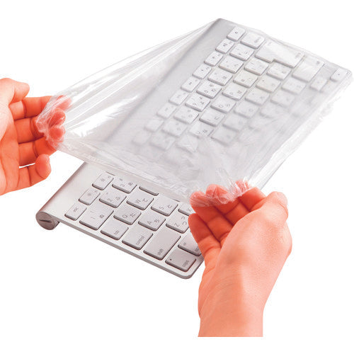 ＳＡＮＷＡ　キーボードマルチカバー（シャワーキャップタイプ、小サイズ、３枚セット　FA-CAPSET2　1 Ｓ