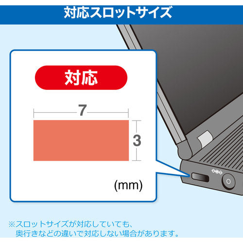 SANWA PC 보안 와이어 락(다이얼 자물쇠 타입) SL-60 1개