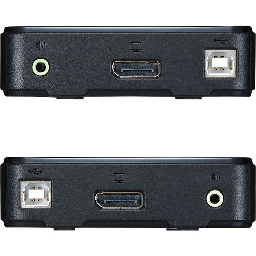 ＳＡＮＷＡ　ＤｉｓｐｌａｙＰｏｒｔ対応手元スイッチ付きパソコン自動切替器（２：１）　SW-KVM2WDPU　1 個