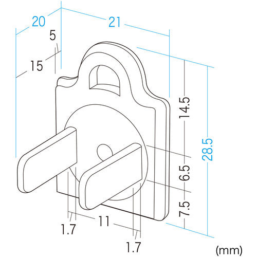 ＳＡＮＷＡ　コンセントマルチキャップ　TAP-CAPMULTGY　1 Ｓ