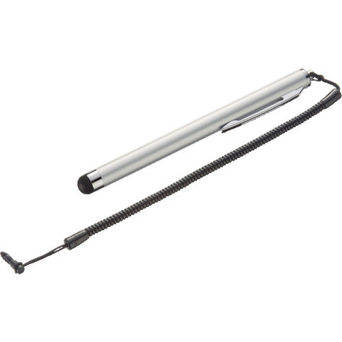SANWA 스마트폰 및 태블릿용 터치펜(실버) PDA-PEN25SV ​​1개