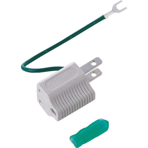 SANWA 3P→2P 변환 어댑터(그레이) TAP-AD1GYN 1개