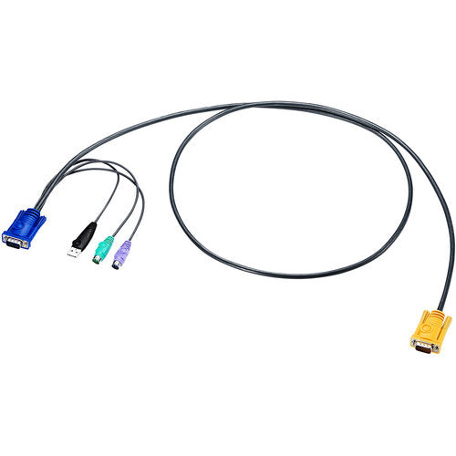 SANWA PS/2 and USB compatible PC automatic switch (4:1) SW-KVM4UP 1 unit