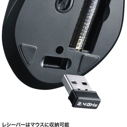 ＳＡＮＷＡ　マウス付きワイヤレスキーボード　SKB-WL25SETBK　1 個