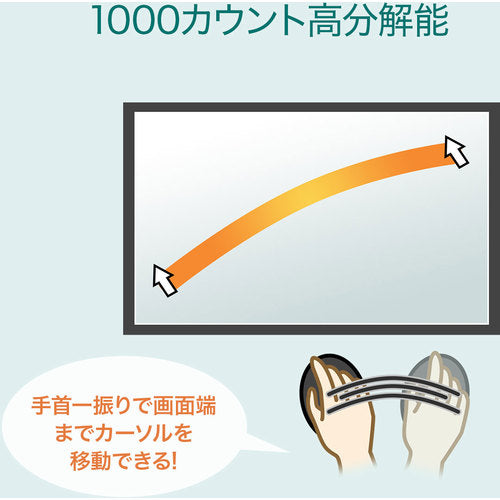 SANWA 유선 블루 LED 마우스(USB-PS/2 변환 어댑터 첨부) MA-BL3UPBKN 1개