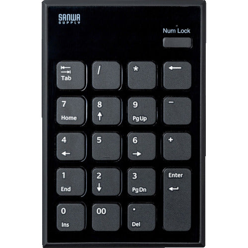 SANWA 블루투스 숫자 키패드 NT-BT21BK 1개