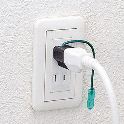 SANWA 3P to 2P conversion adapter (black) TAP-AD1BKN 1 piece