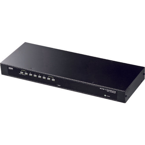 SANWA PS/2 and USB compatible PC automatic switch (8:1) SW-KVM8UP 1 unit