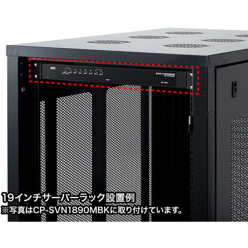 SANWA PS/2 and USB compatible PC automatic switch (8:1) SW-KVM8UP 1 unit