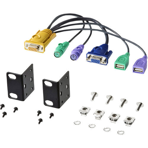 SANWA PS/2 and USB compatible PC automatic switch (8:1) SW-KVM8UP 1 unit