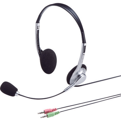 ＳＡＮＷＡ　マルチメディアＰＣヘッドセット　MM-HS515SVN　1 個