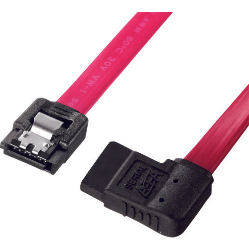 SANWA Right L-shaped Serial ATA3 cable TK-SATA3-03RL 1 piece