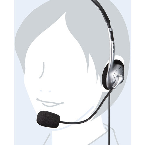 ＳＡＮＷＡ　タブレット用ヘッドセット　MM-HS526TAB　1 個