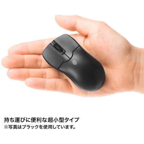 SANWA 블루투스 3.0 블루 LED 마우스 MA-BTBL27R 1개