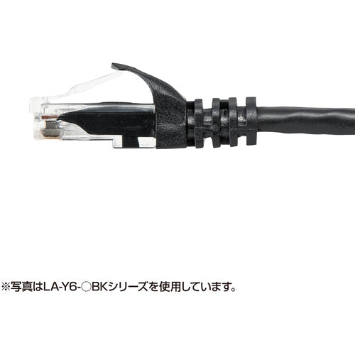 ＳＡＮＷＡ　カテゴリ６ＵＴＰＬＡＮケーブル　LA-Y6-03Y　1 本
