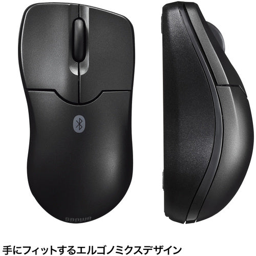 SANWA 블루투스 3.0 블루 LED 마우스 MA-BTBL27BK 1개