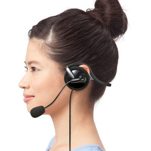 SANWA USB 헤드셋 MM-HSU05BK 1개