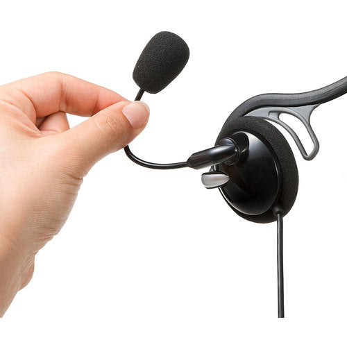 SANWA USB 헤드셋 MM-HSU05BK 1개