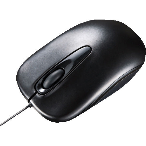 SANWA 유선 광학 마우스 MA-R115BK 1개