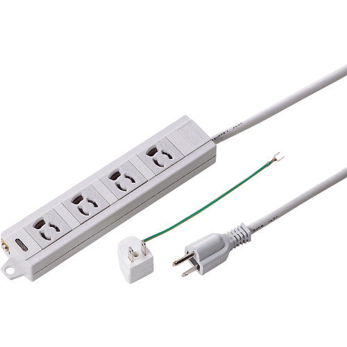 SANWA Power Tap TAP-MG341N2-5 1 piece