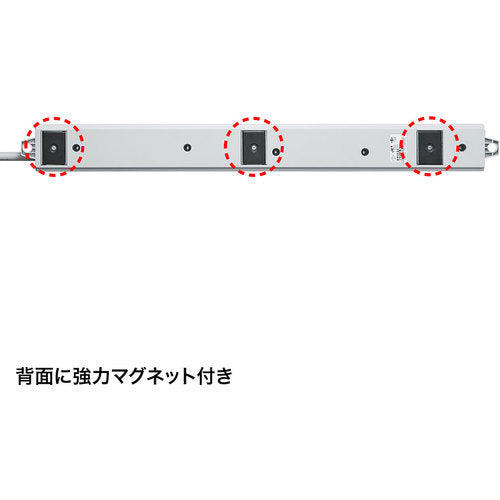 ＳＡＮＷＡ　安全ブレーカータップ　TAP-BR36A-5　1 本