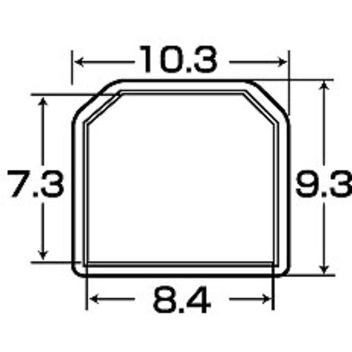 ＳＡＮＷＡ　ＵＳＢコネクタカバー　TK-UCA5　1 Ｓ